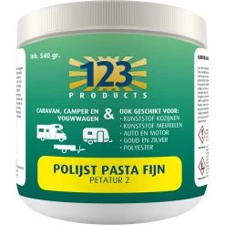 123 ProductsFIJN Polijst Pasta 540 Gram