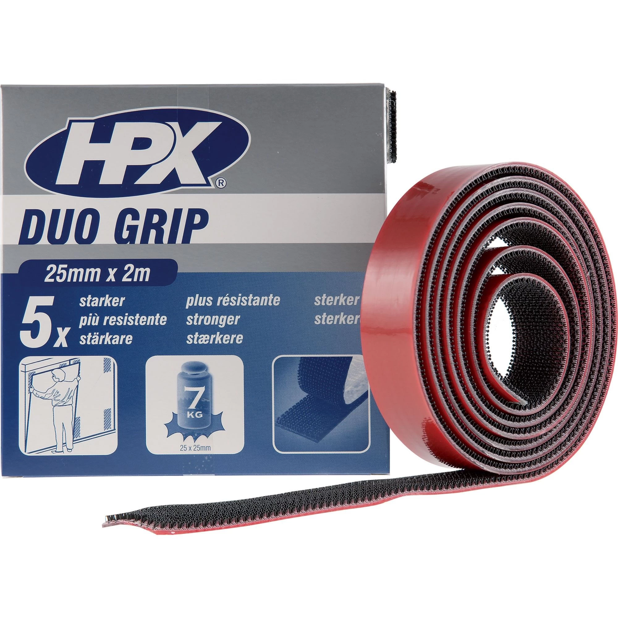 HPX Duo Grip tape klikbevestiging 2 meter HPX Duo Grip Tape Klikbevestiging 2 Meter -Lafuma-Winkel 106513 990 01 4