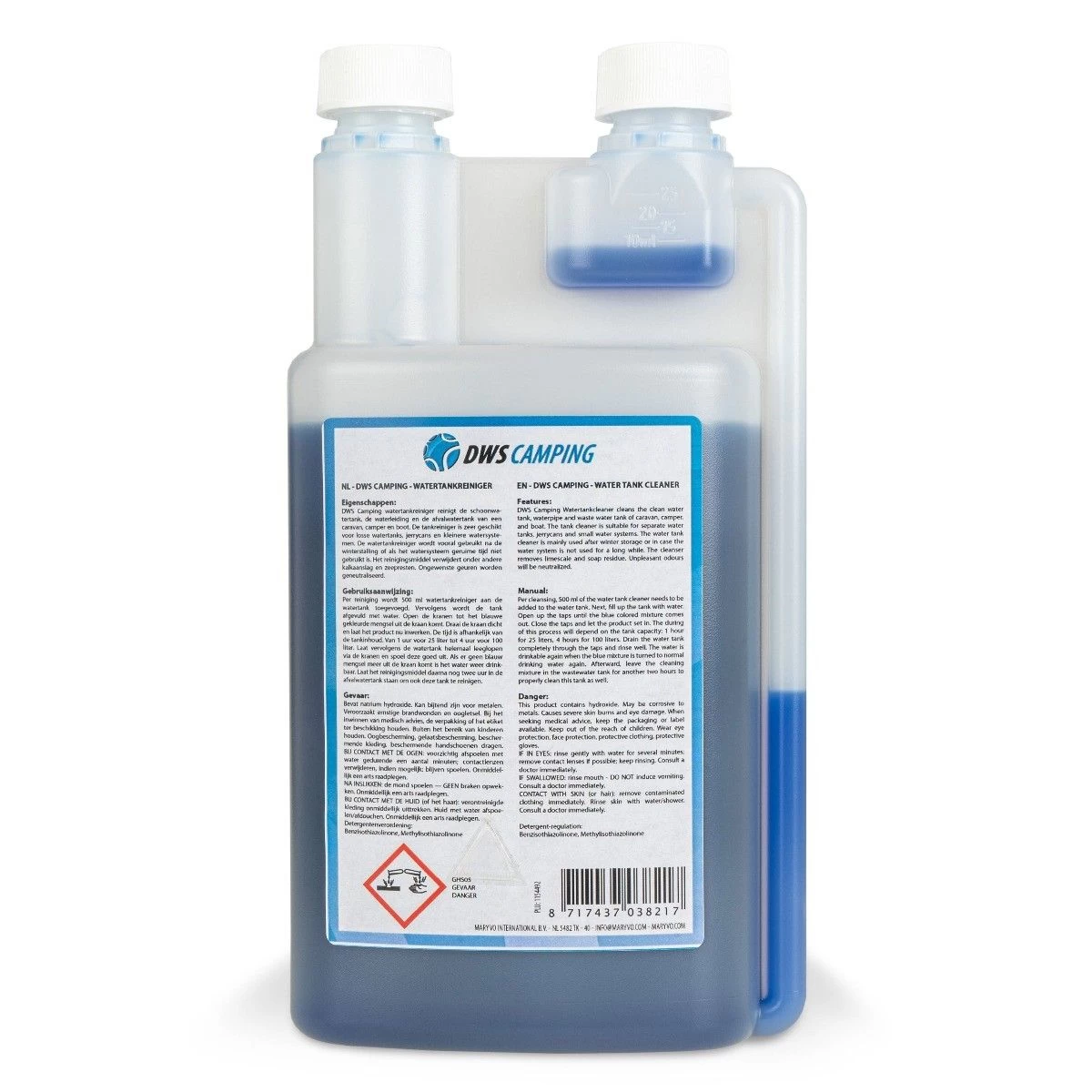 DWS watertankreiniger 1 liter DWS Watertankreiniger 1 Liter -Lafuma-Winkel 106669 200 02 1