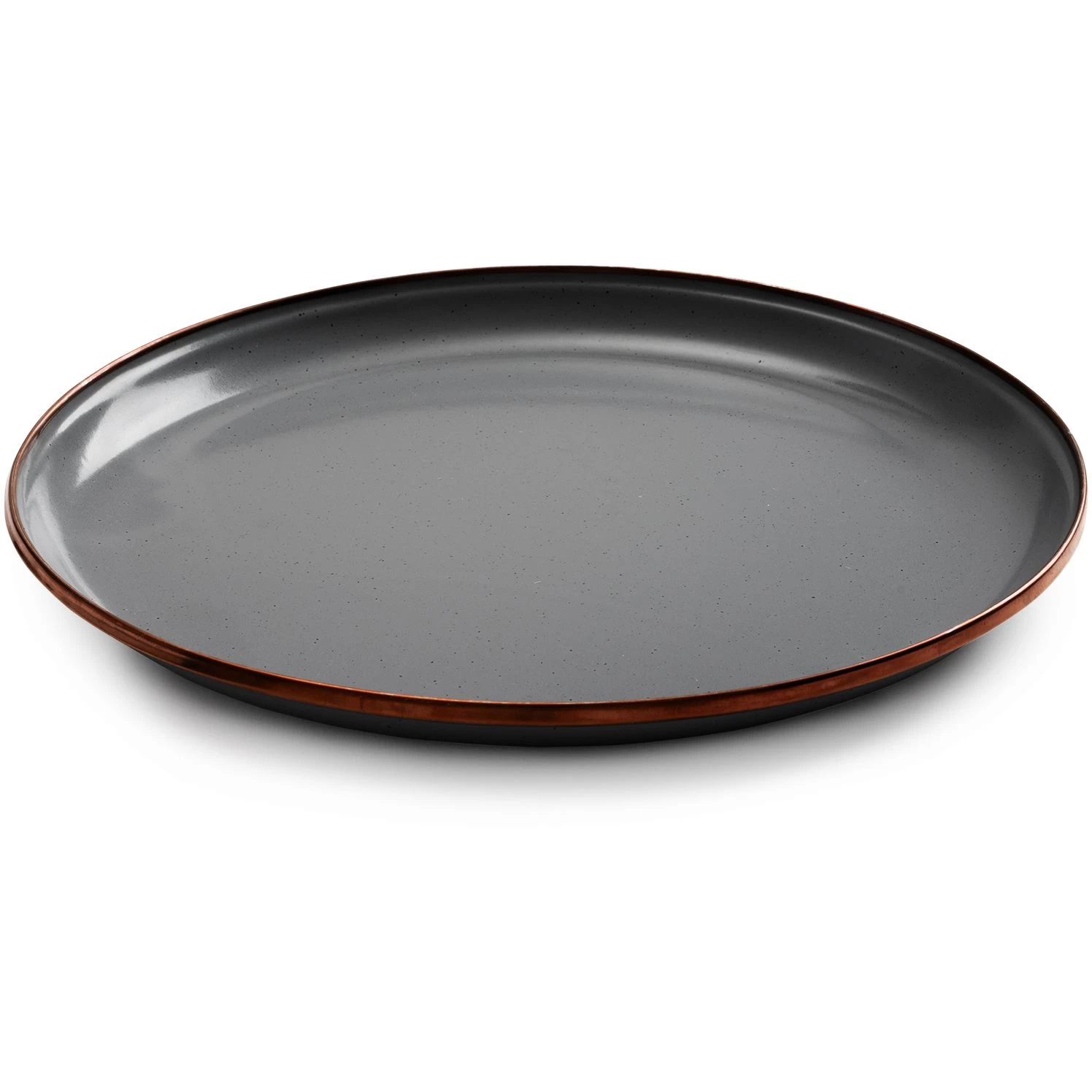 Barebones Emaille plat bord ø 280 mm grey 2-pack Barebones Emaille Plat Bord ø 280 Mm Grey 2-pack -Lafuma-Winkel 107141 900 02 1