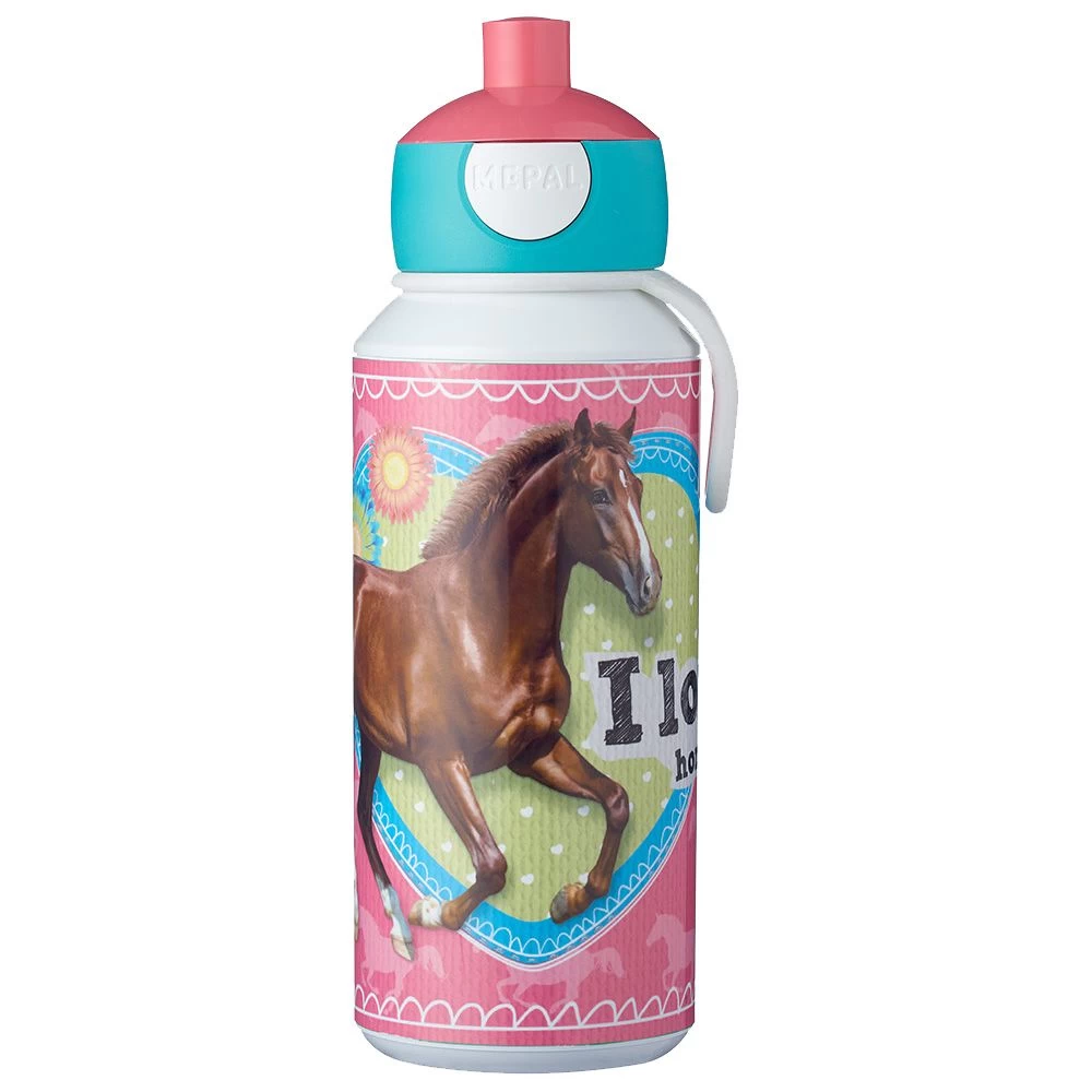 Mepal Pop-up Campus drinkfles 400 ml my horse Mepal Pop-up Campus Drinkfles 400 Ml My Horse -Lafuma-Winkel 108057 500 01