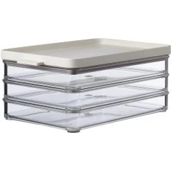 Mepal Omnia 3-laags Vleeswarendoos Nordic White