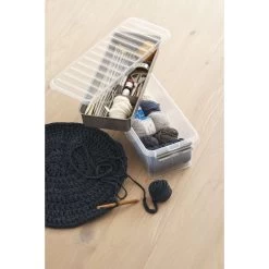 Sunware Q-Line Multi Opbergbox 6,5 Liter Transparant Metaal -Lafuma-Winkel 108263 099 03 2