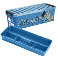 Sunware Q-Line Camping Opbergbox 9,5 Liter Blauw