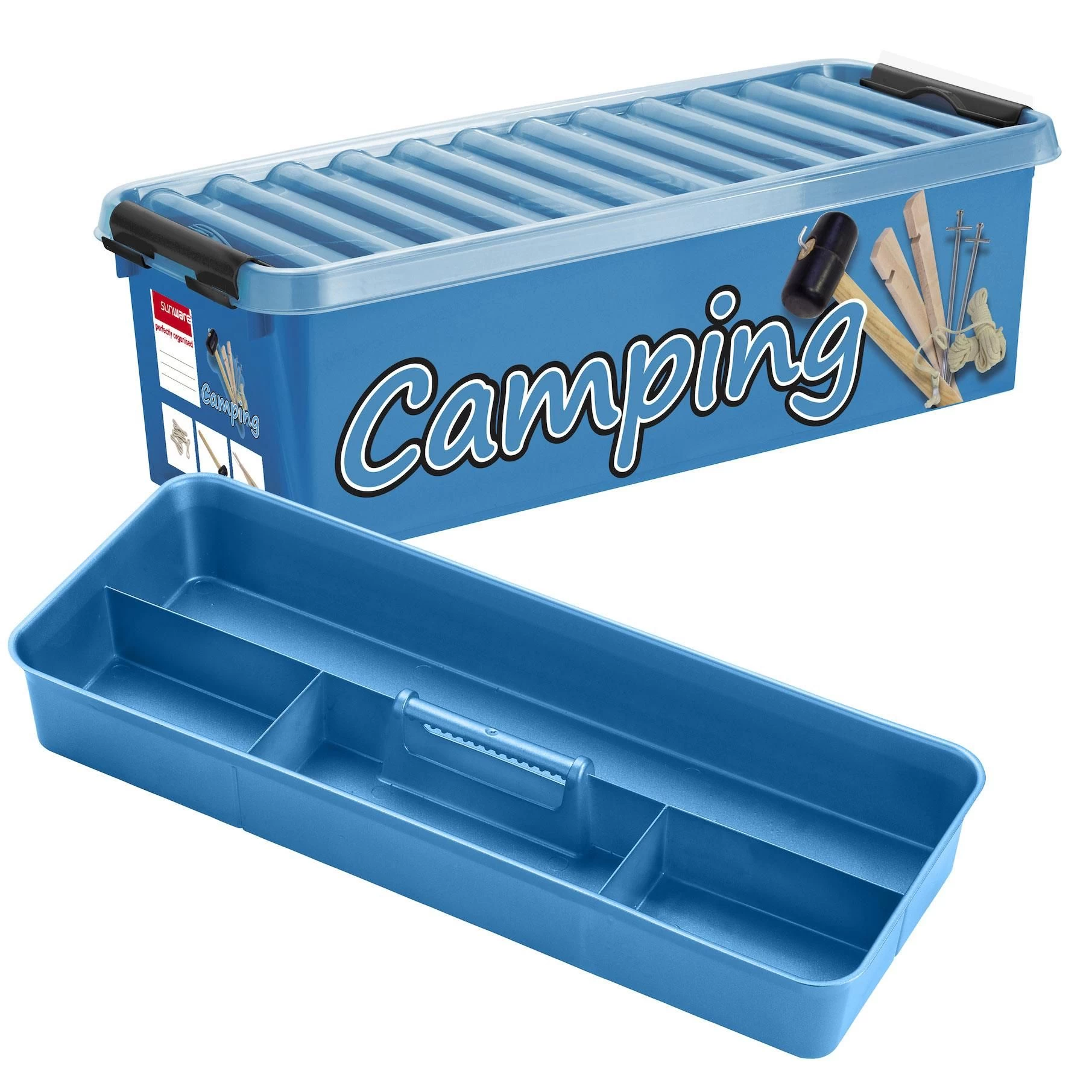 Sunware Q-Line Camping opbergbox 9,5 liter blauw Sunware Q-Line Camping Opbergbox 9,5 Liter Blauw -Lafuma-Winkel 108280 200 01 18