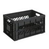 Sunware Square Heavy Duty Vouwkrat 45 Liter Zwart