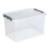 Sunware Q-Line Opbergbox 62 Liter Transparant Metaal -Lafuma-Winkel 108283 099 01 1