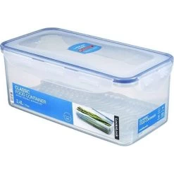 Lock & LockHoge Vershouddoos Met Tray 3,4 Liter Transparant