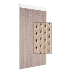 Degor Milan Vliegengordijn Zwart 180 X 60 Cm