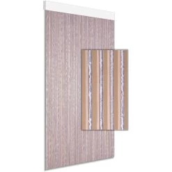 Degor Atlas Vliegengordijn Wit 195 X 60 Cm