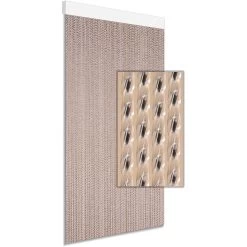 Degor Milan Vliegengordijn Zwart 195 X 60 Cm