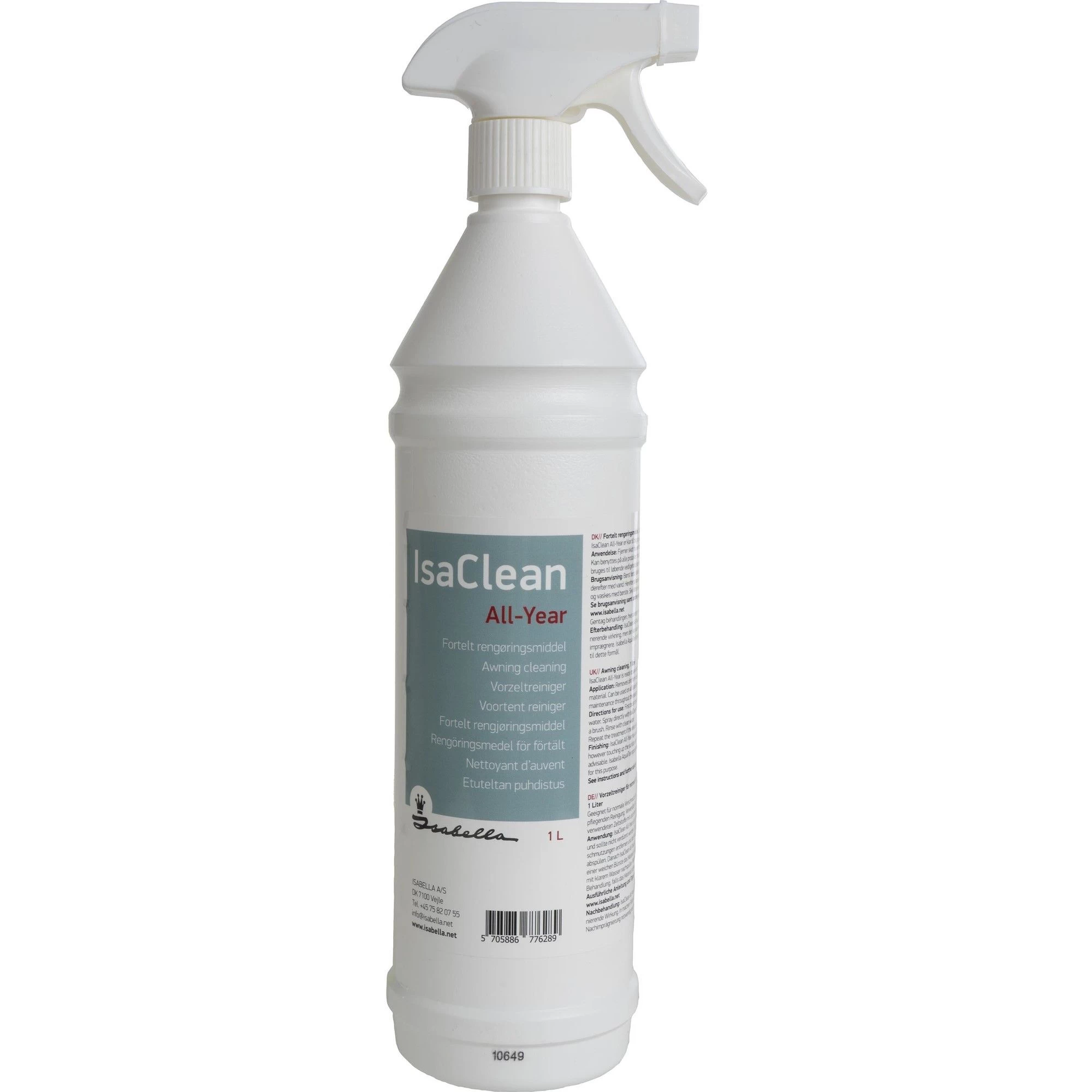 Isabella IsaClean All-Year reinigingsmiddel 1 liter Isabella IsaClean All-Year Reinigingsmiddel 1 Liter -Lafuma-Winkel 111240 000 01 2