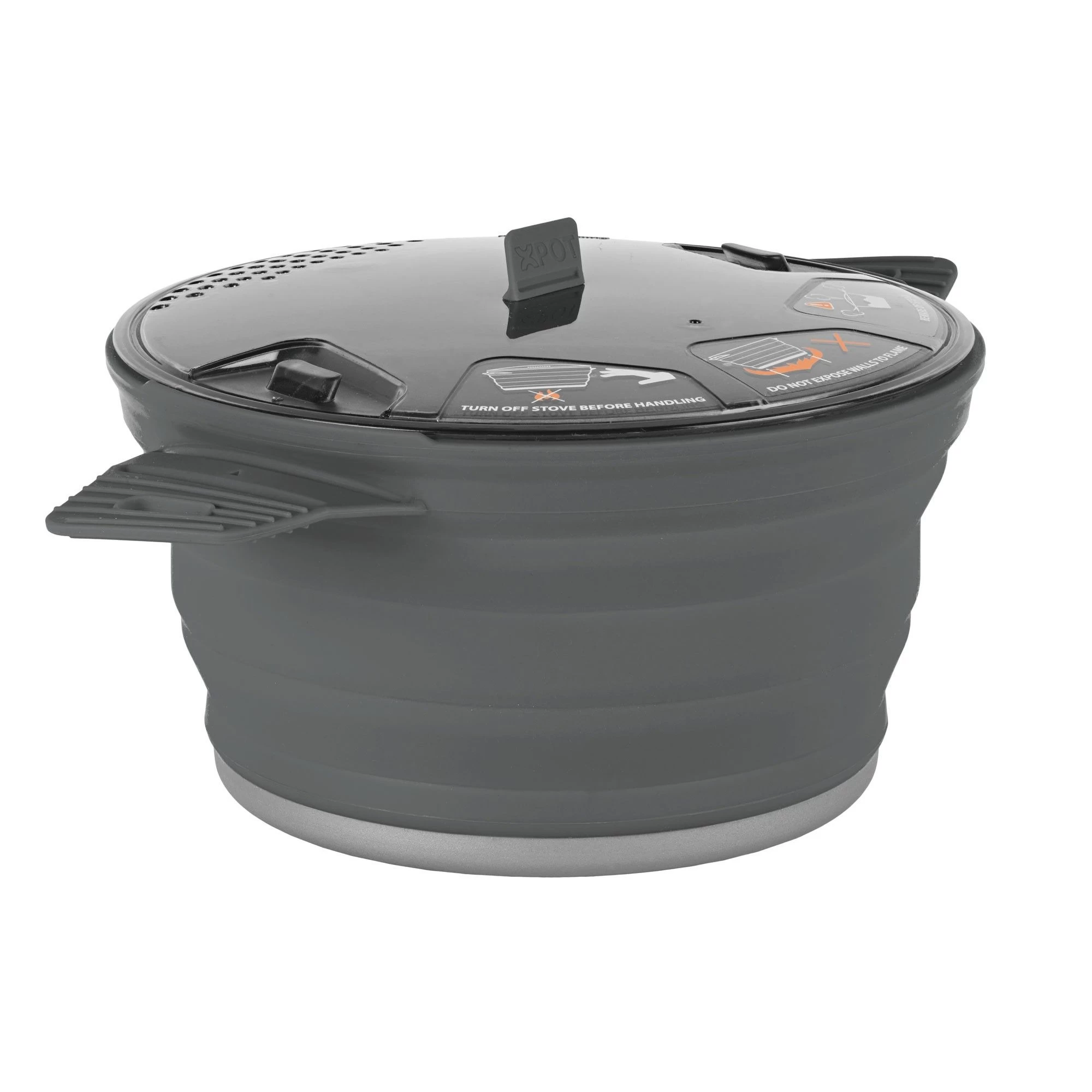 Sea To SummitX-Pot opvouwbare kookpan grey 2,8 liter Sea To SummitX-Pot Opvouwbare Kookpan Grey 2,8 Liter -Lafuma-Winkel 114919 900 01