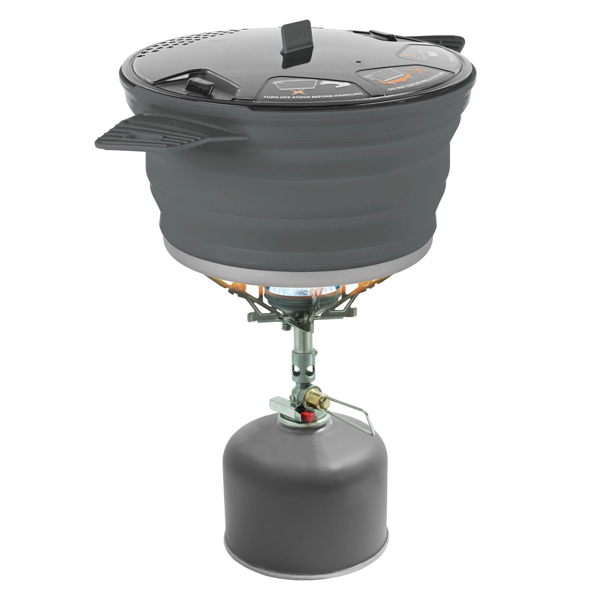 Sea To SummitX-Pot opvouwbare kookpan grey 2,8 liter Sea To SummitX-Pot Opvouwbare Kookpan Grey 2,8 Liter -Lafuma-Winkel 114919 900 03