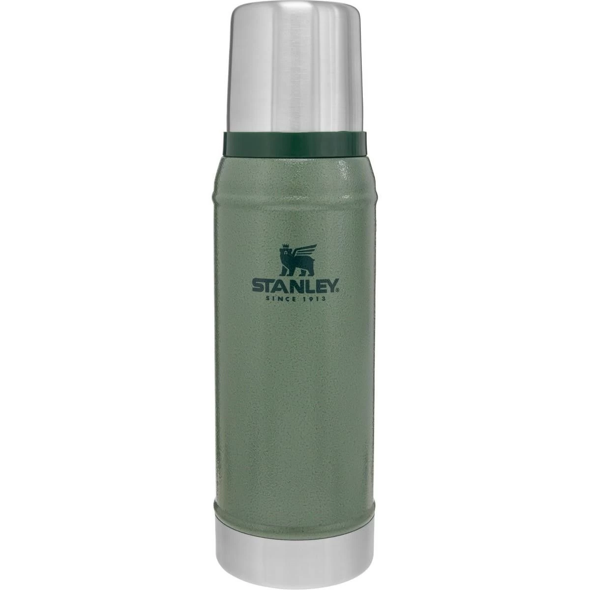 Stanley PMIClassic Vacuüm thermosfles 750 ml hammertone green Stanley PMIClassic Vacuüm Thermosfles 750 Ml Hammertone Green -Lafuma-Winkel 115024 300 01 2