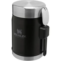 Stanley PMIClassic Legendary + Spork Lunchbeker 400 Ml Matte Black Pebble
