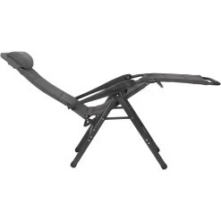 Crespo AP-234 Tex Supreme Relaxstoel Grijs -Lafuma-Winkel 115915 900 06