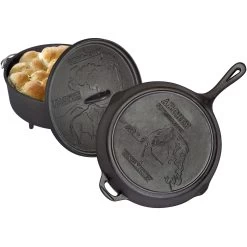 Camp ChefNationals Parks Gietijzeren Pannenset 3-delig