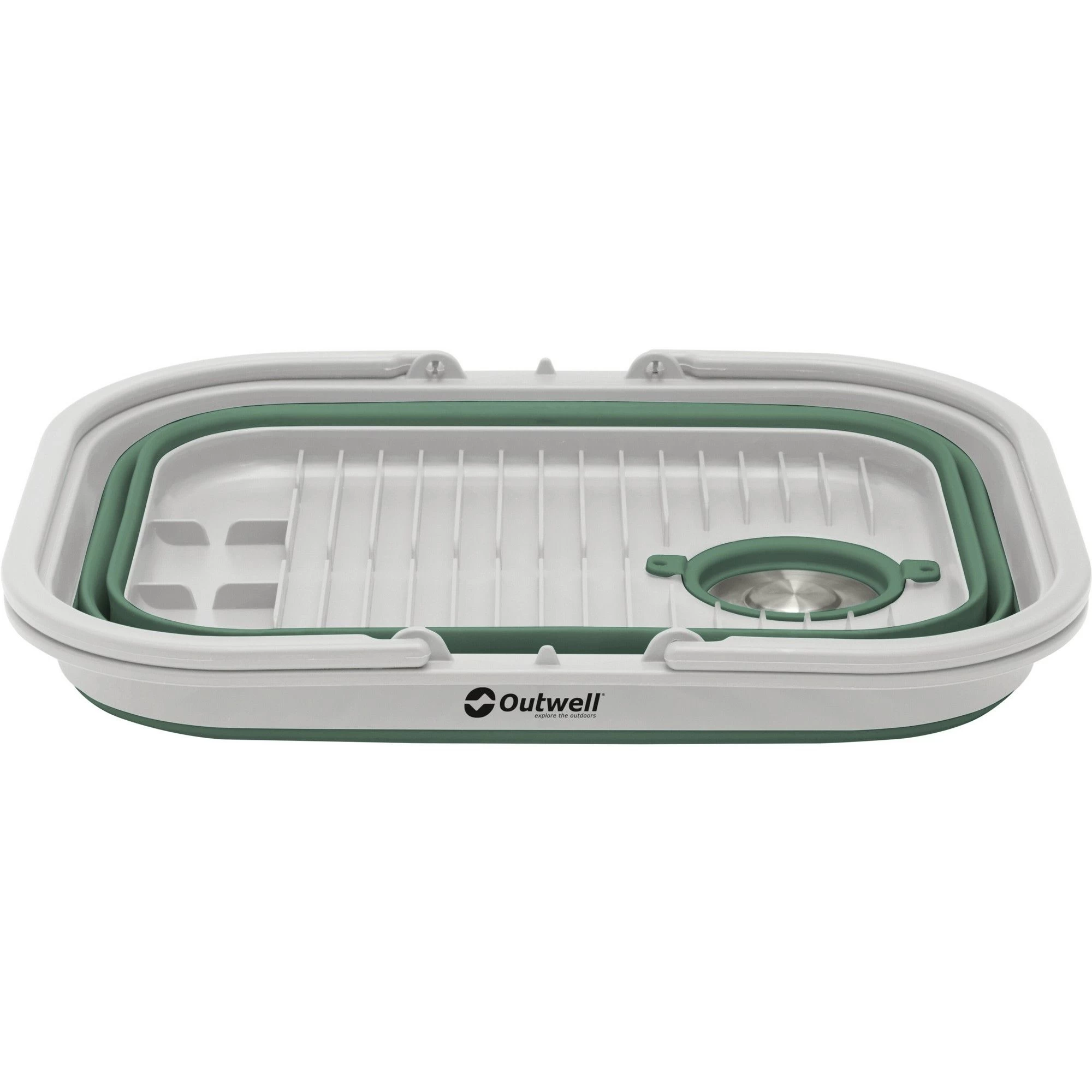 Outwell Collaps opvouwbare afwasteil met handvat en deksel shadow green Outwell Collaps Opvouwbare Afwasteil Met Handvat En Deksel Shadow Green -Lafuma-Winkel 144331 300 02