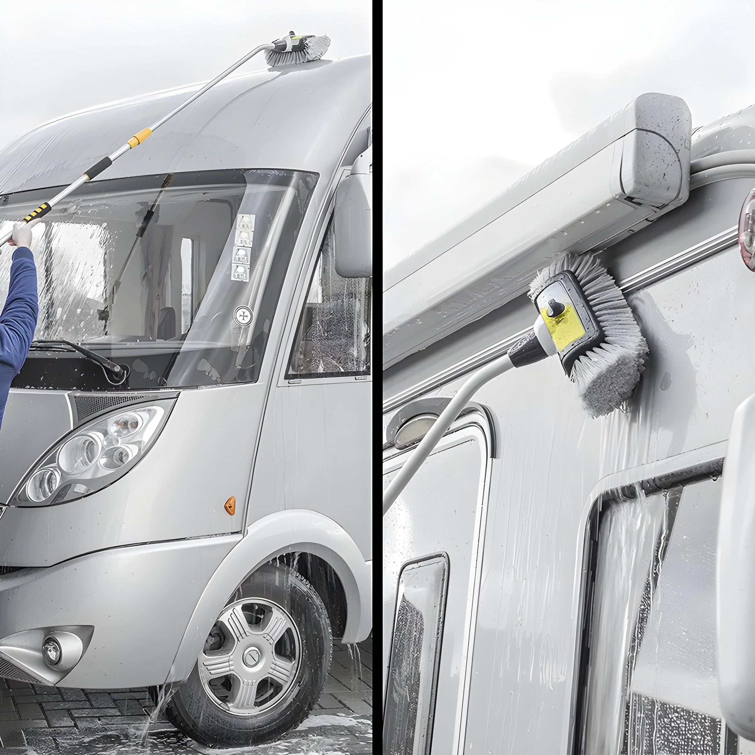 ProPlus 3D wasborstel met zeepreservoir steel 250 cm ProPlus 3D Wasborstel Met Zeepreservoir Steel 250 Cm -Lafuma-Winkel 148536 950 05 1